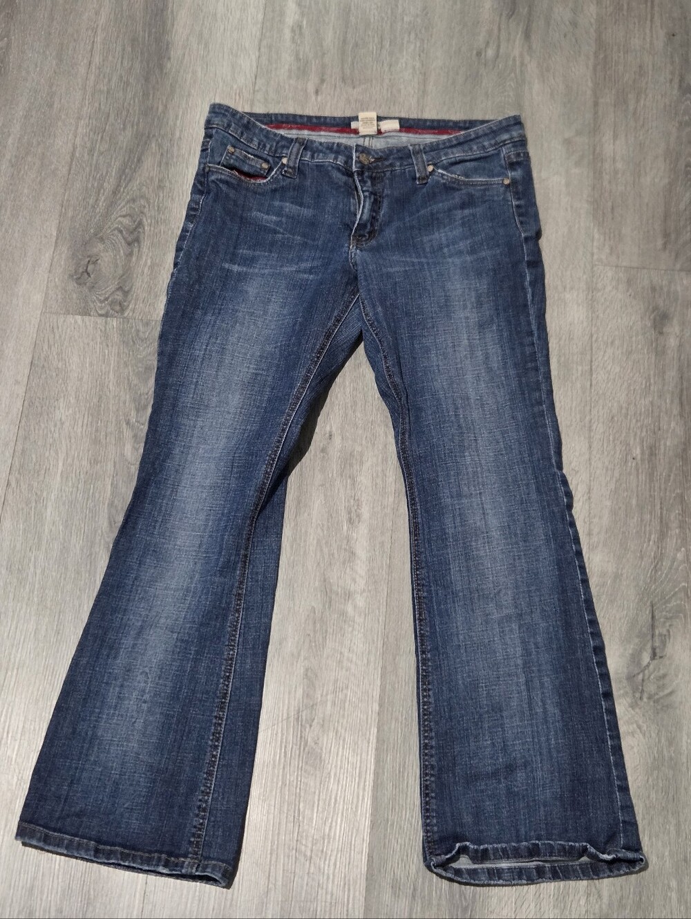 refuge Women's Indigo Flare Jeans